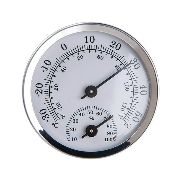 Wall Mount Analog Humidity Gauge Hygrometer Temperature Meter Thermometer Indoor 
